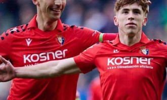 西甲第23轮前瞻：塞尔塔对阵奥萨苏纳