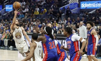 库里23分&amp;amp;伤退坎宁安29+11 勇士不敌活塞