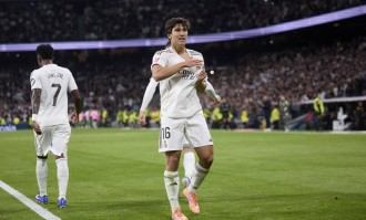 组图：西甲皇马5-1 贡萨洛-加西亚帽子戏法