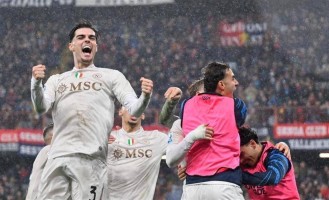 意甲最新积分战况：都灵2-2补时绝平，那不勒斯极限绝杀