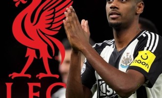 记者：利物浦认为1.5亿镑签伊萨克会扰乱市场，心里价位为1.2亿镑