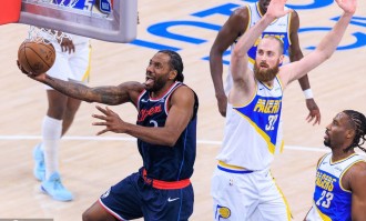 伦纳德29+8马瑟林23分 西亚卡姆空砍29分快船胜步行者